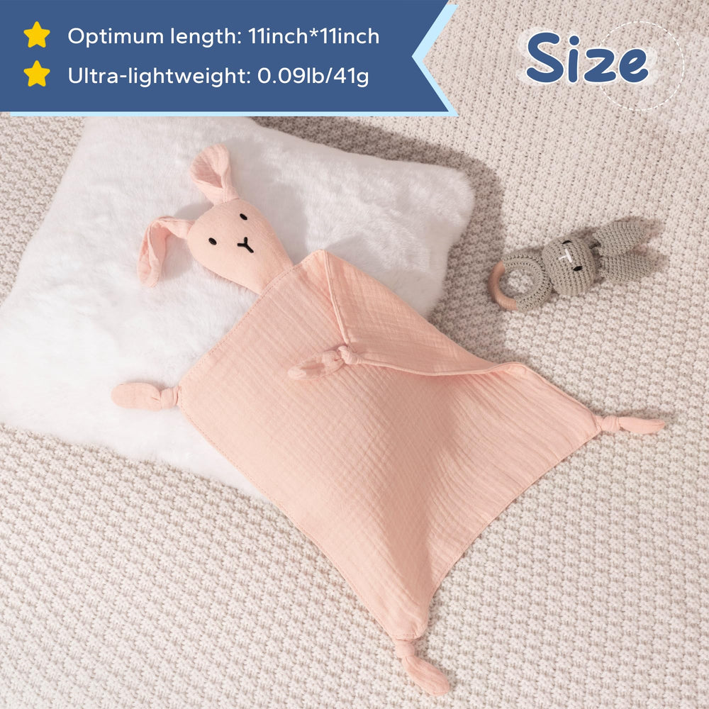 ZIGJOY Bunny Lovey machine washable for easy care and longevity