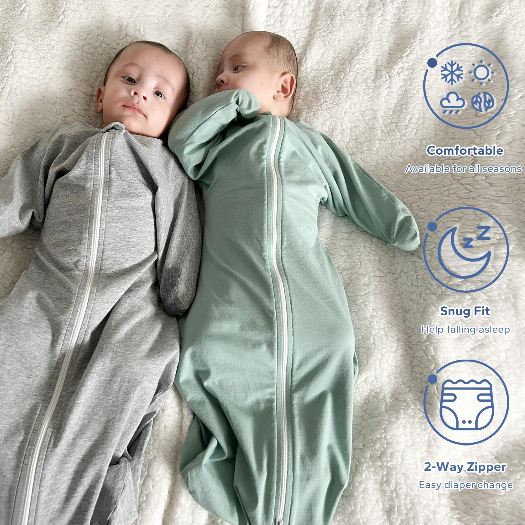ZIGJOY 100% cotton fabric offers breathable comfort for all seasons