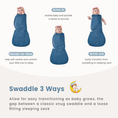 ZIGJOY Sleep Sack 1.0 Tog in soft cotton for year-round comfort.