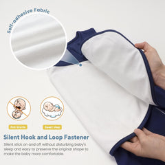 ZIGJOY arm-in swaddle style provides secure containment