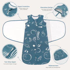 ZIGJOY swaddle wings with a quiet fastener for undisturbed naps