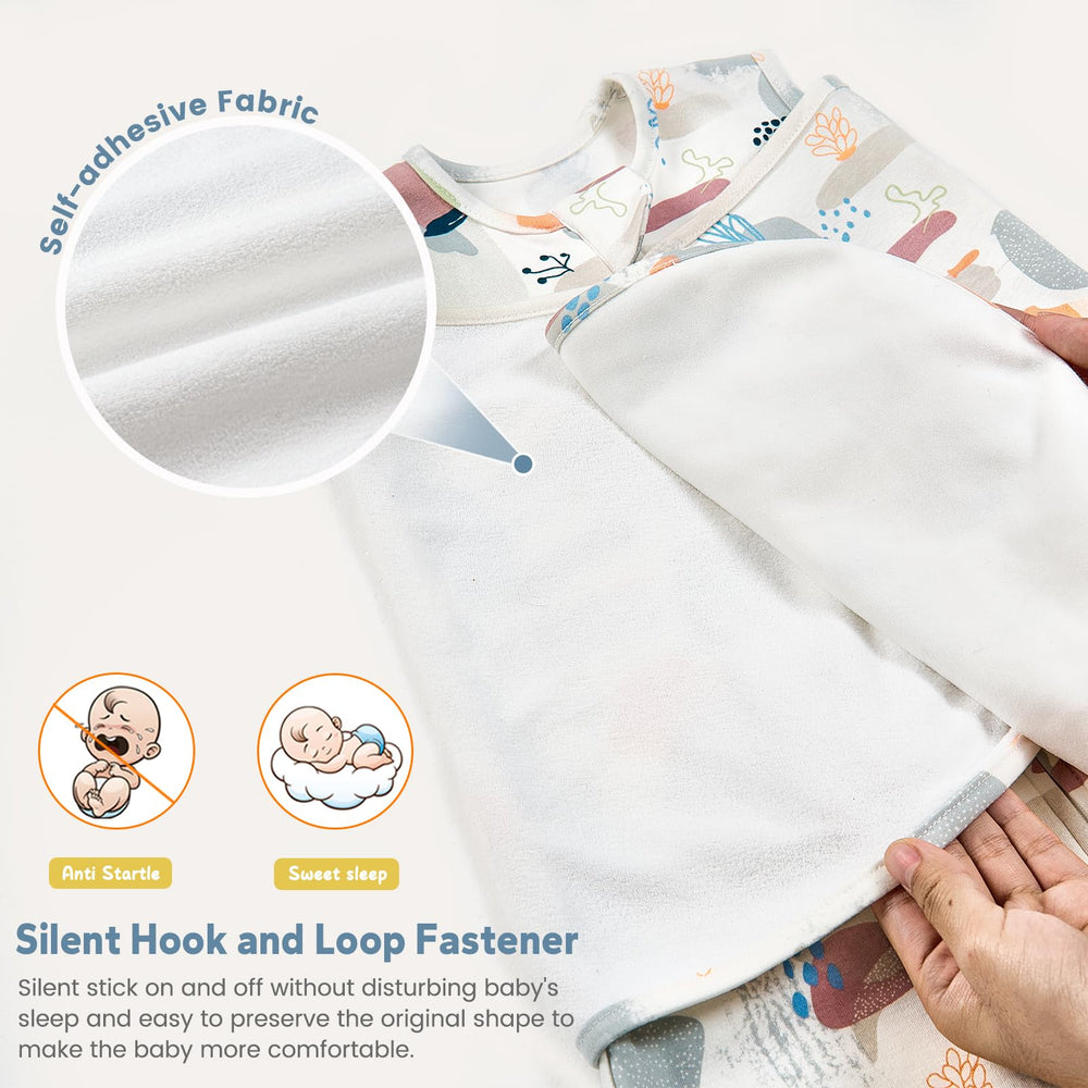 ZIGJOY two-way zip enables quiet night diaper changes without waking the baby
