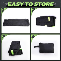 Zihvfzu car seat travel bag top handle facilitates easy lifting.