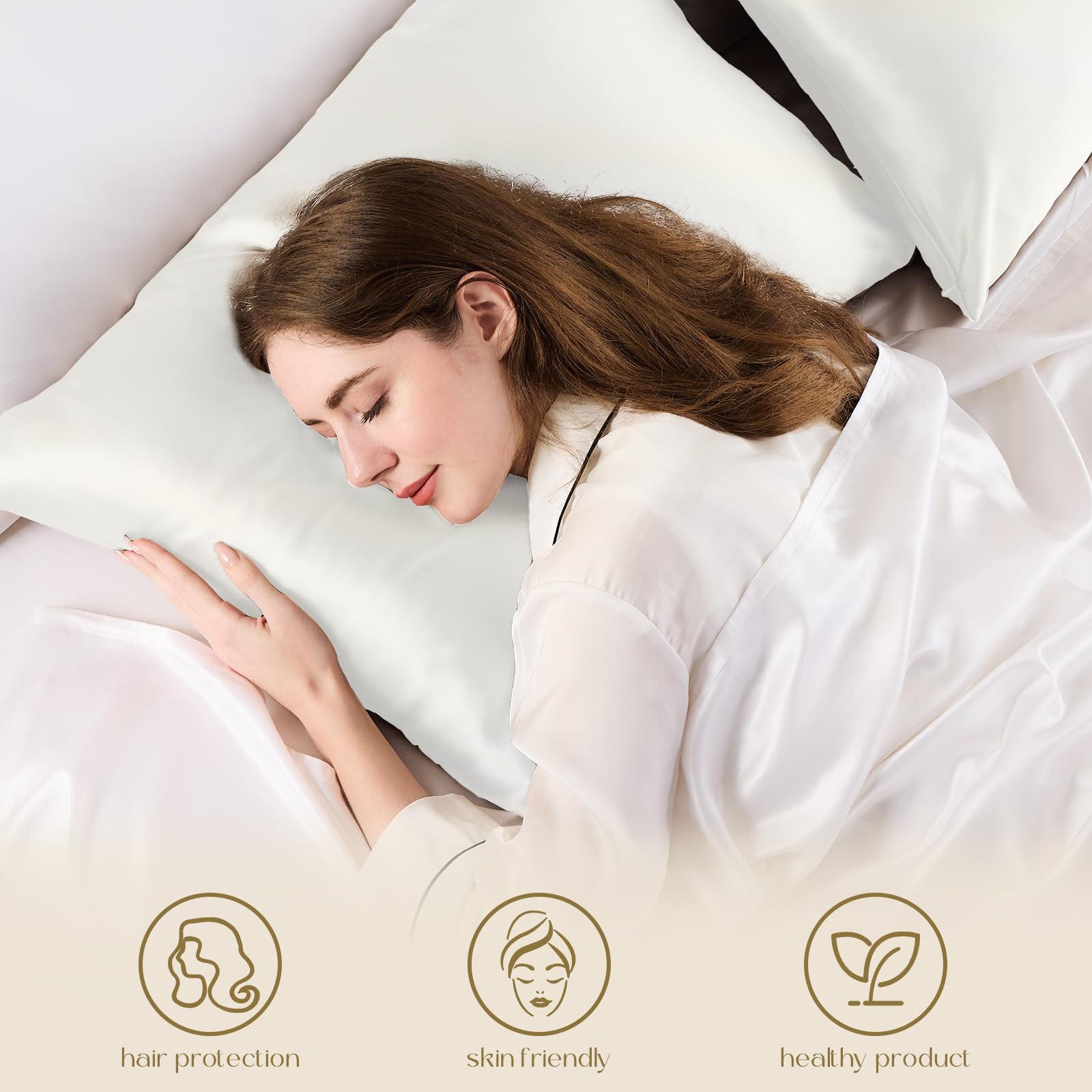 ZIMASILK double-sided silk pillowcase ready for versatile use