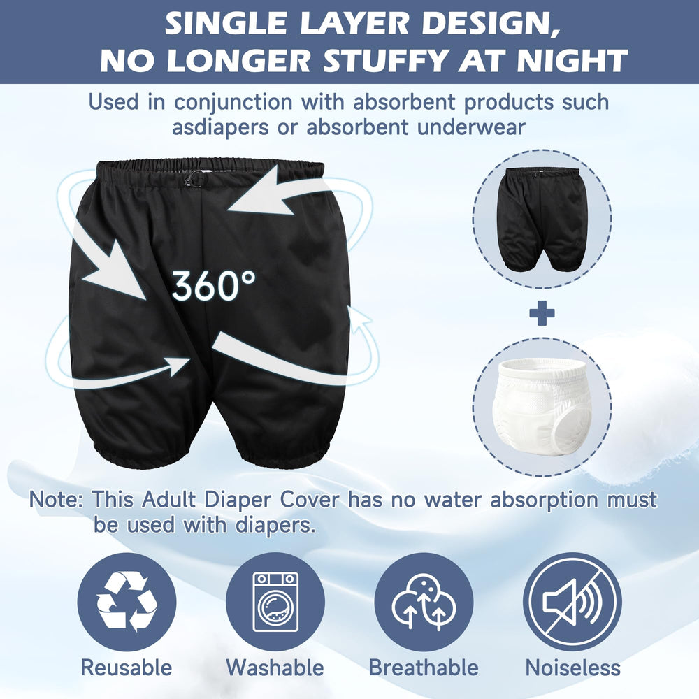ZINGTERRA wide elastic legs ensure a non-restrictive, comfortable fit.