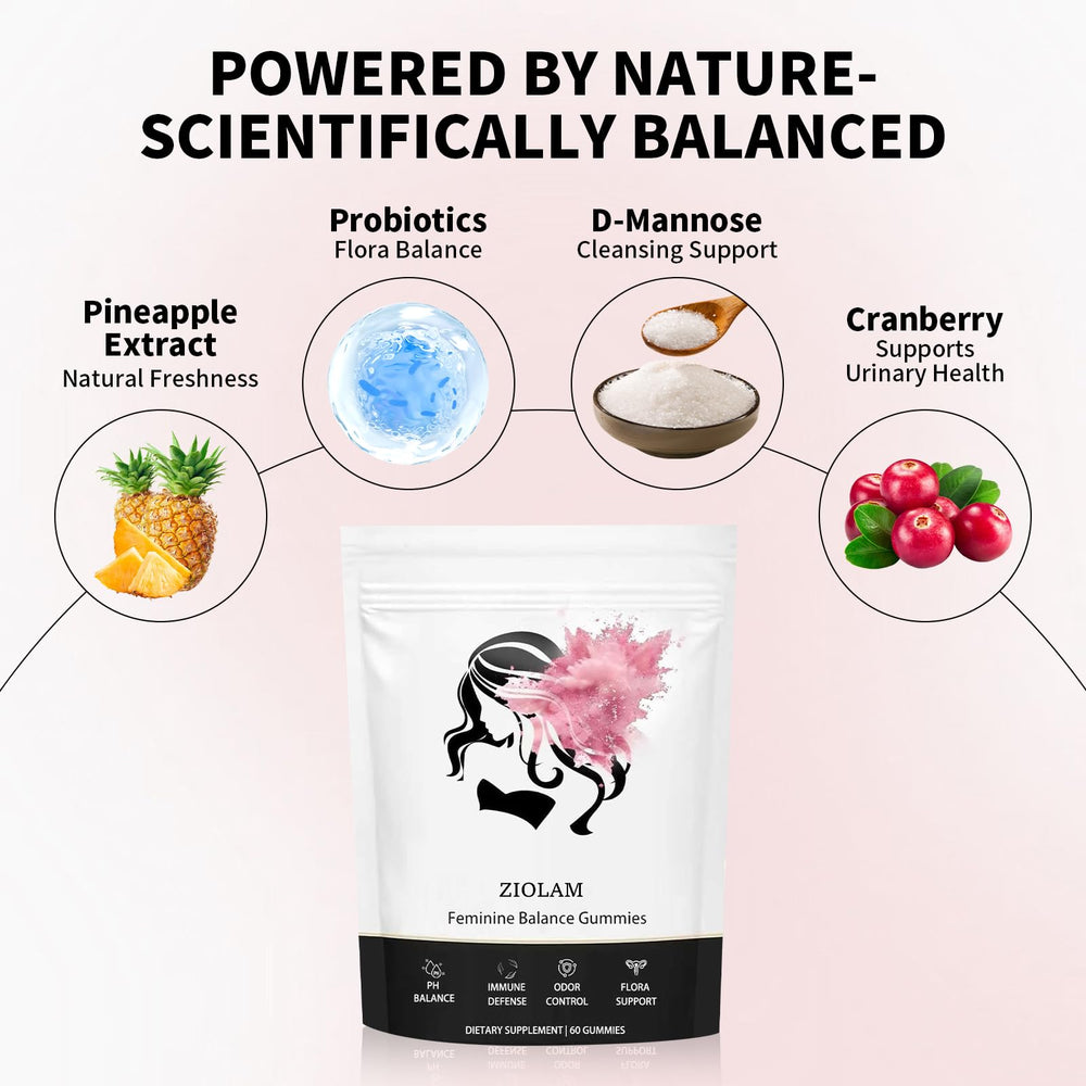Ziolam packaging box emphasizing easy integration into a wellness routine
