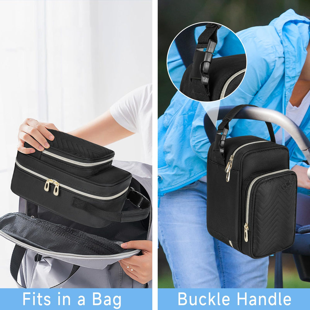 ZIOZERTT bag doubles as lunch or cosmetic bag