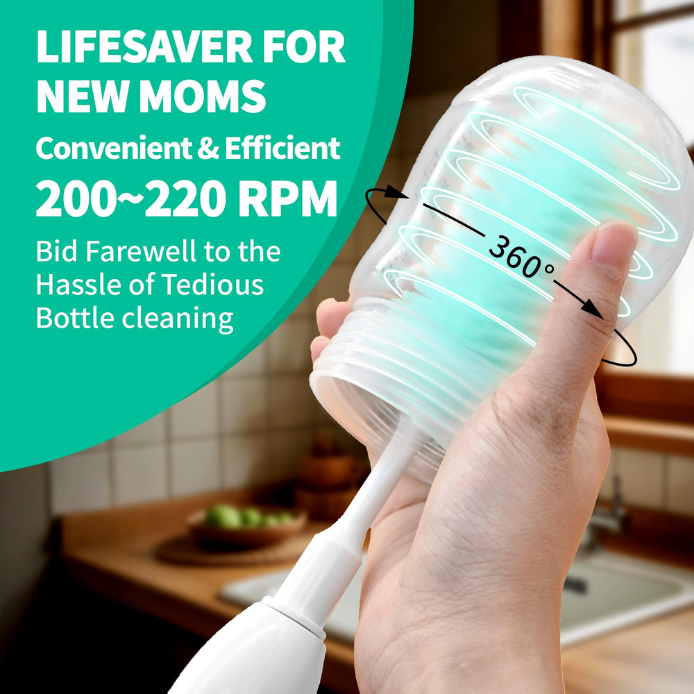 ZIOXX BPA-free silicone construction protecting bottles during cleaning.
