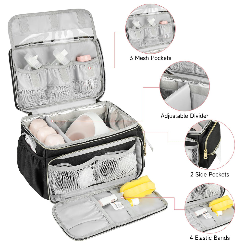 ZIOZERTT bag velcro divider adjustable for flexible packing