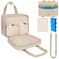 ZIOZERTT breastmilk cooler bag compact design for easy on-the-go feeding