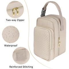 ZIOZERTT main compartment holds milk bags and ice packs securely