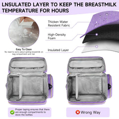 ZIOZERTT bag offers top handle and detachable strap for versatile carrying.
