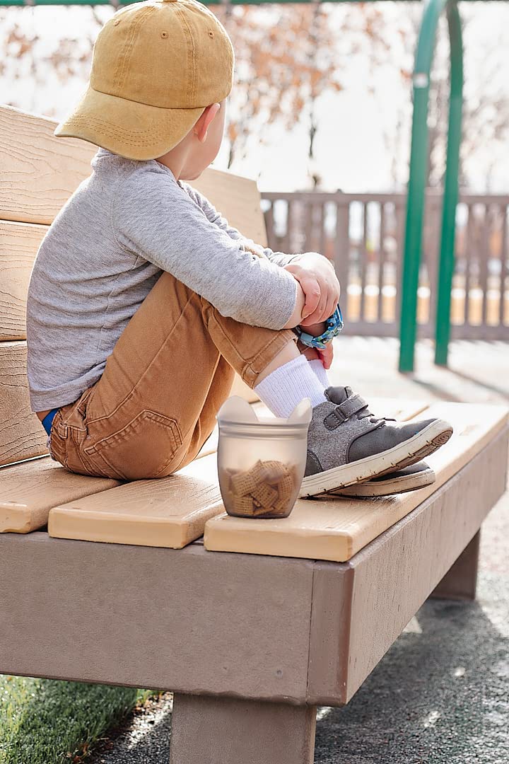 Zip Top made-in-usa silicone container highlighting durable, non-toxic design.