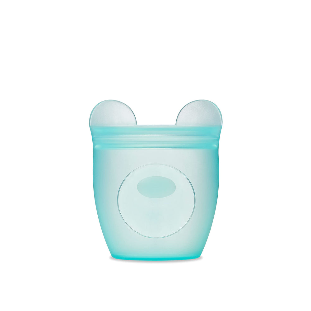 Zip Top silicone zip-shut design keeps snacks secure on the go.