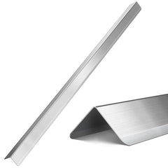 Zipcase stainless steel wall corner guard 2x2x48 inches protecting walls and edges
