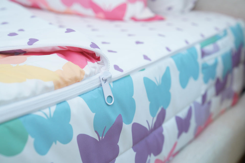 Zipit Bedding thicker padding for a sleeker, cushioned feel