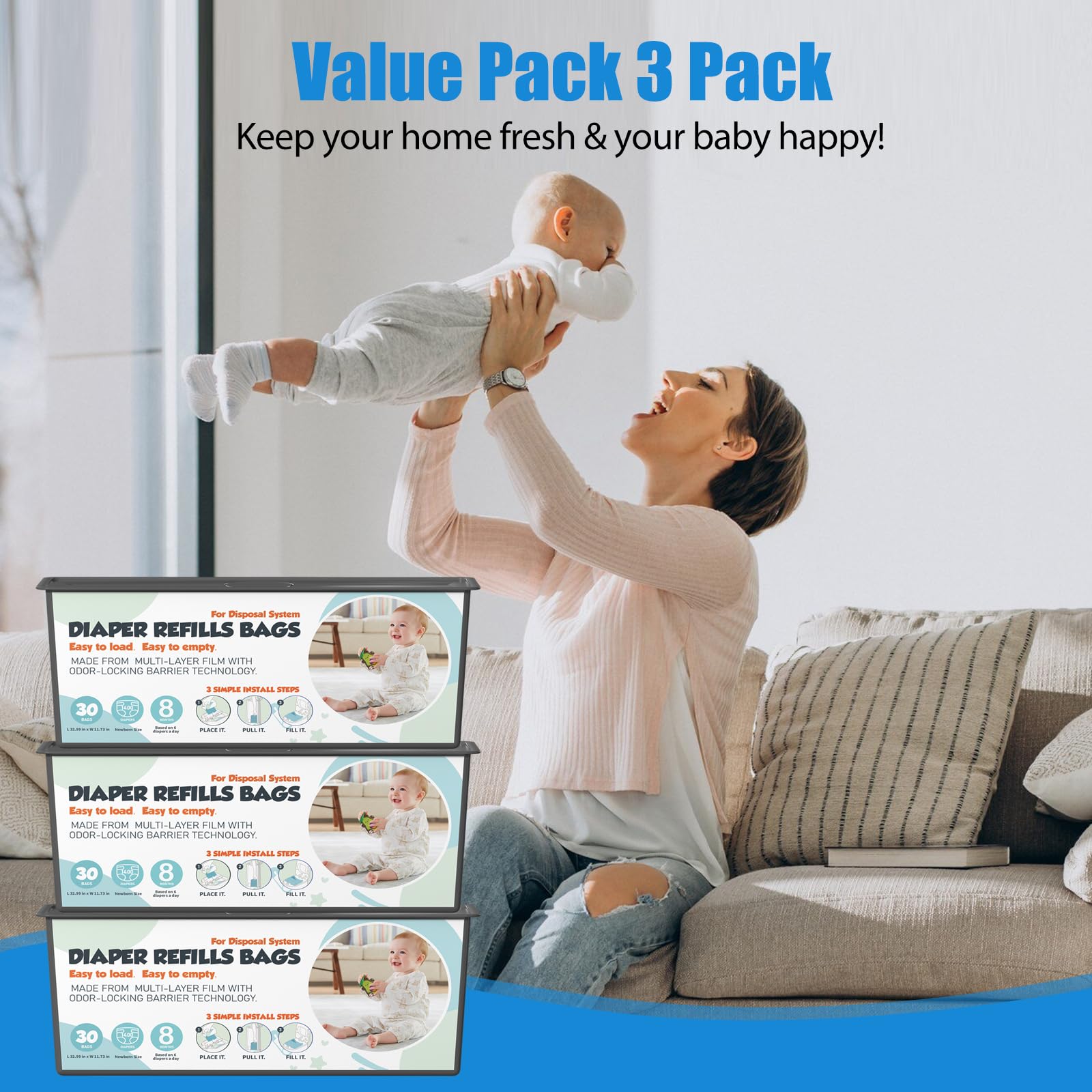Zippland compatibility with Genie Easy Roll Signature and Platinum pails