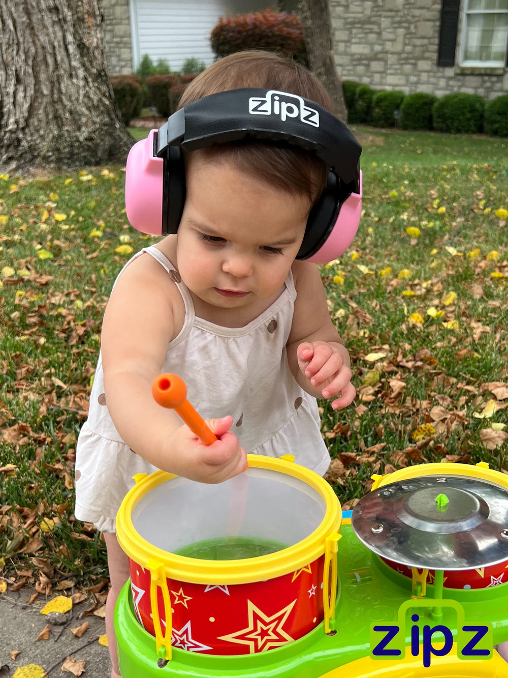 ZIPZ ANSI-certified label and audiologist-recommended design