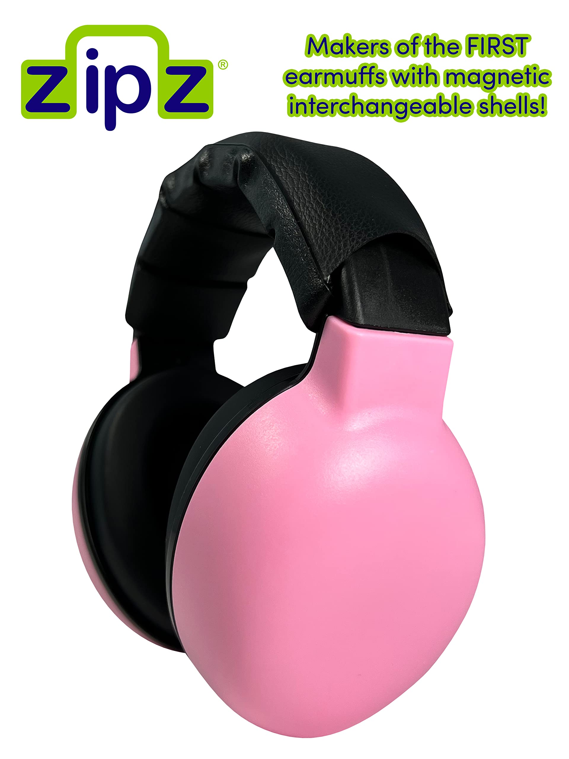 ZIPZ adjustable headband growing with a child for a secure fit