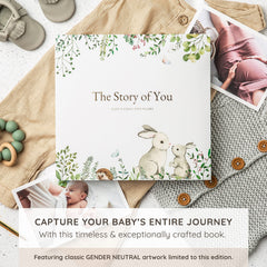 ZIRI & ZANE memory book interior layout with ample photo and note space