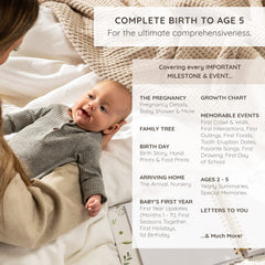 ZIRI & ZANE six keepsake folders to store birth mementos