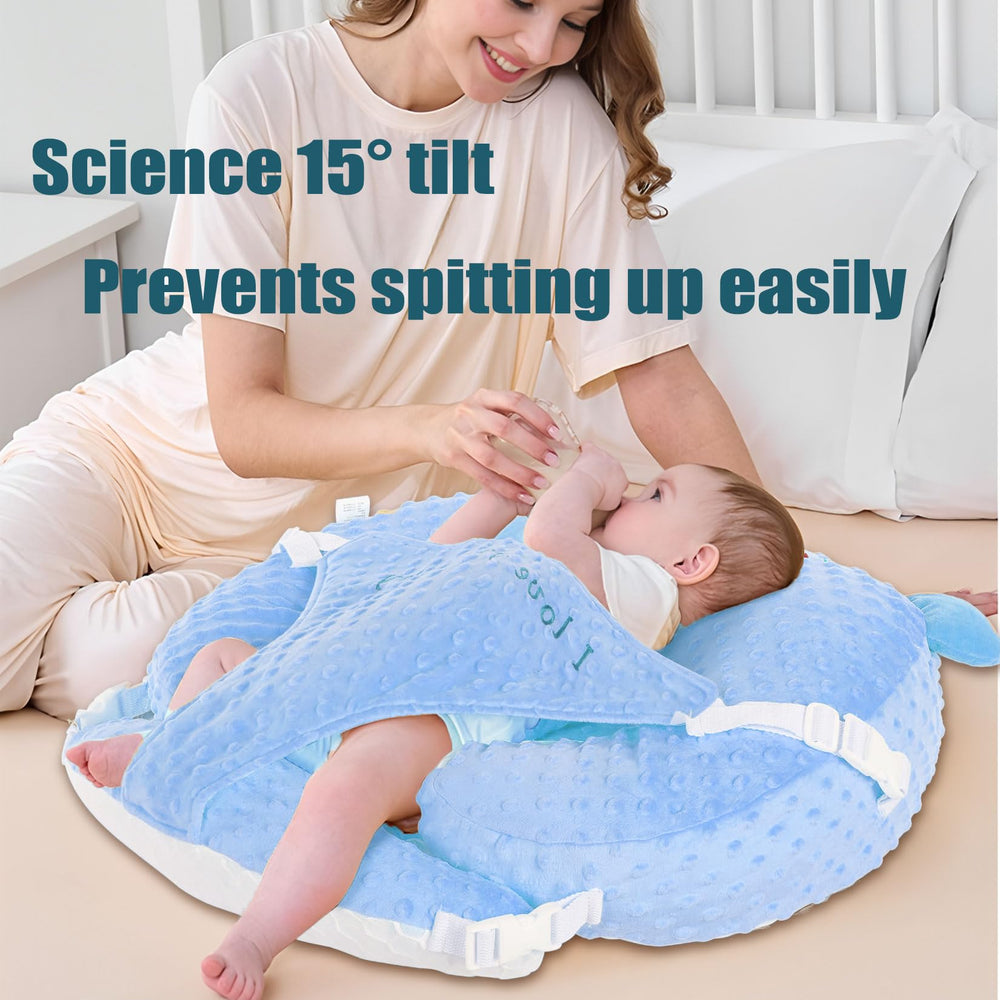 ZIXNEXKOO breastfeeding support pillow helps maintain better posture.
