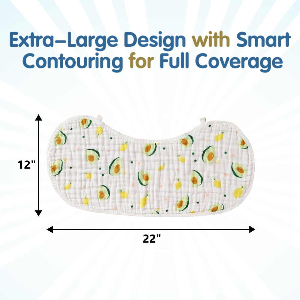 ZIXNEXKOO contour design hugs shoulders to reduce leaks