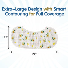 ZIXNEXKOO contour design hugs shoulders to reduce leaks