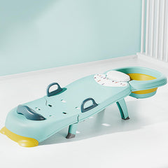 ZIXNEXKOO Kids shower seat with ergonomic cradle supports posture during washing.