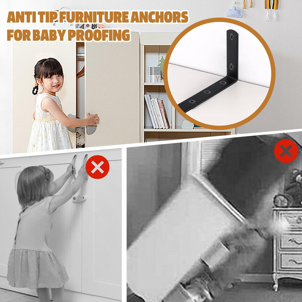 Ziyue anti-tip anchors keep dresser stable