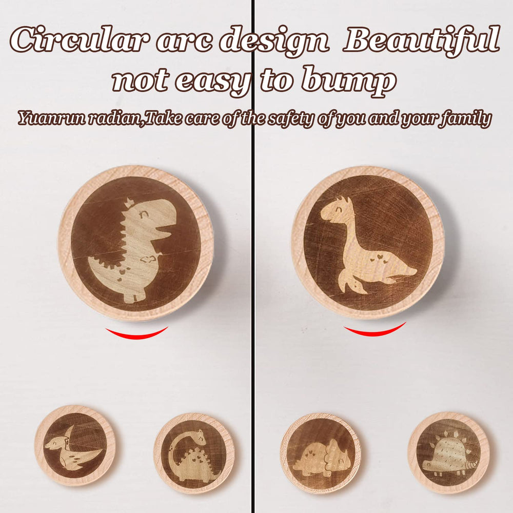 Ziyue child-friendly dinosaur knobs add playful charm to kids' furniture.