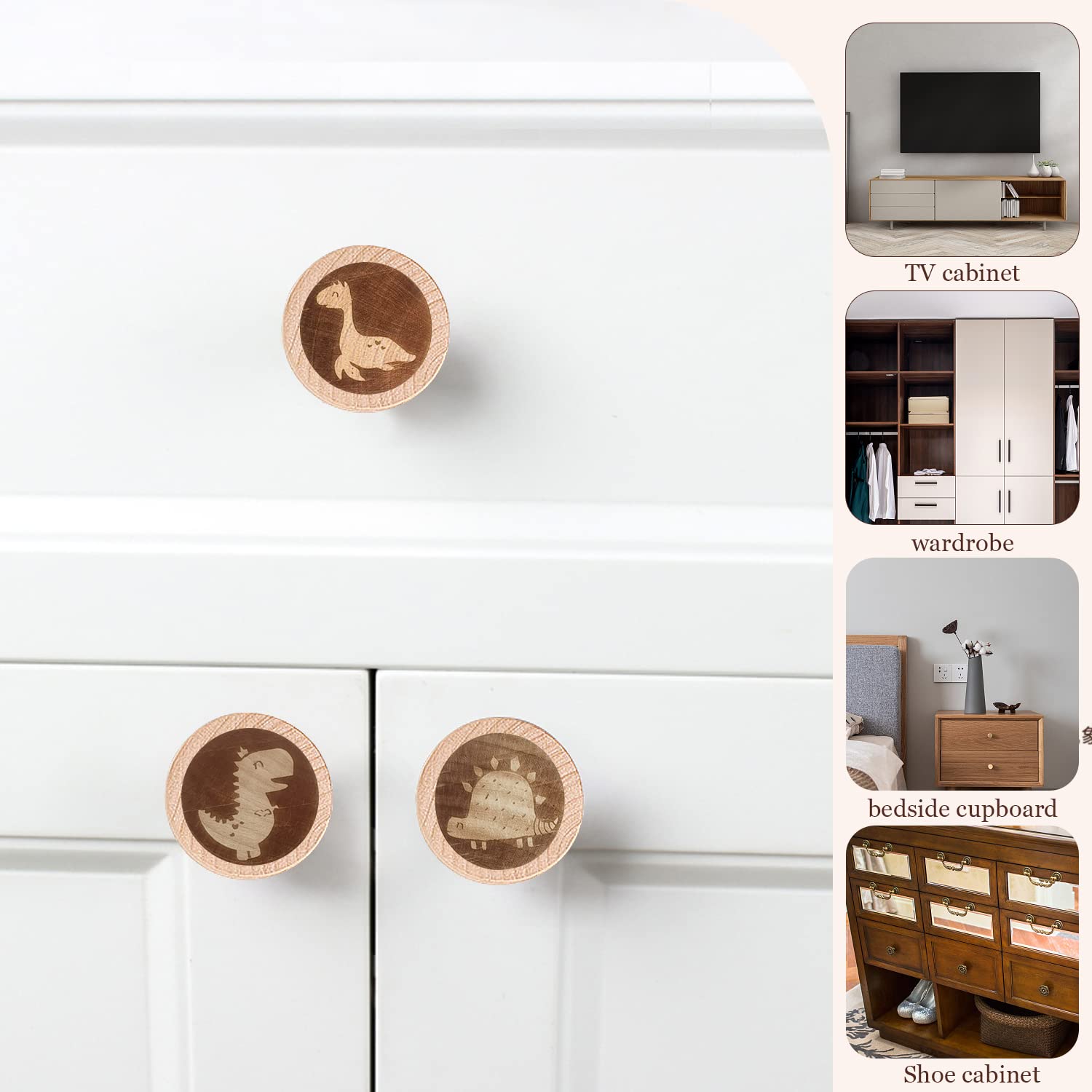 Ziyue easy-install knobs with screws for quick furniture updates.