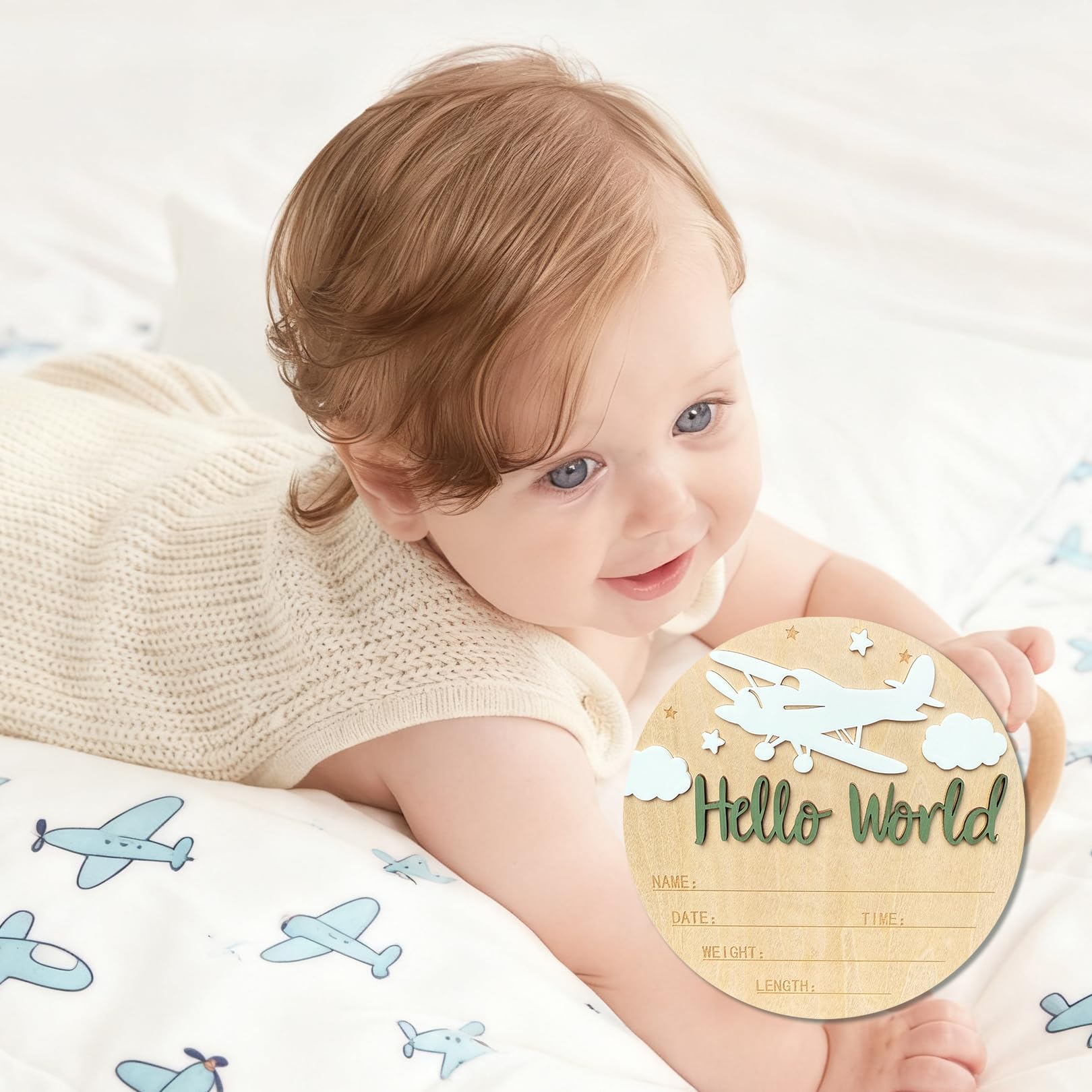 Ziyutam wooden sign set includes marker for immediate personalization and easy documenting.