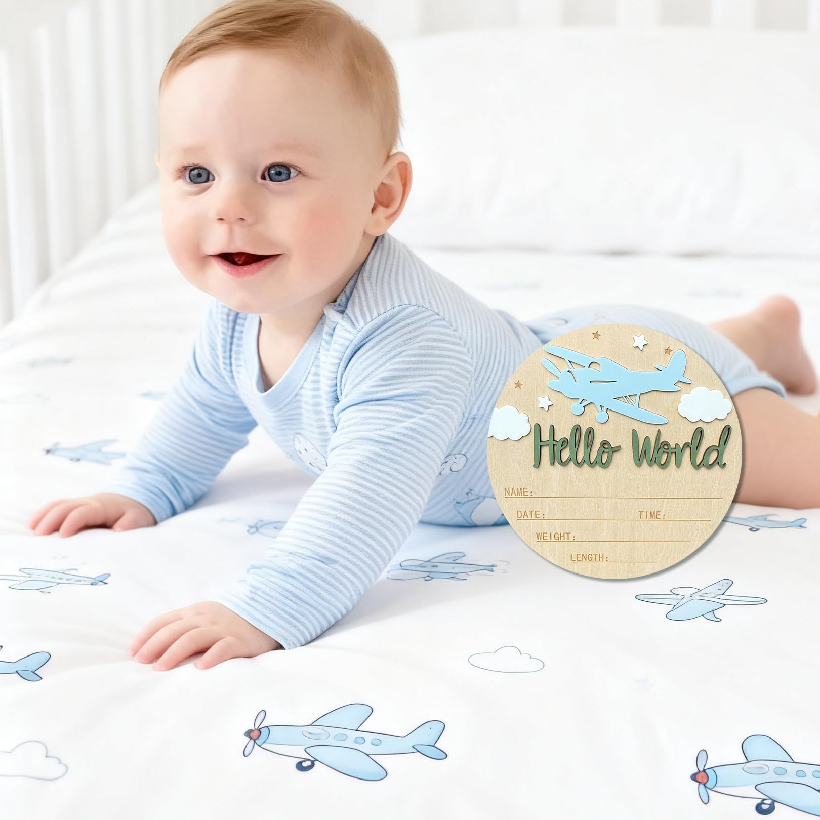 Ziyutam aviation-themed nursery decor makes a thoughtful baby shower gift