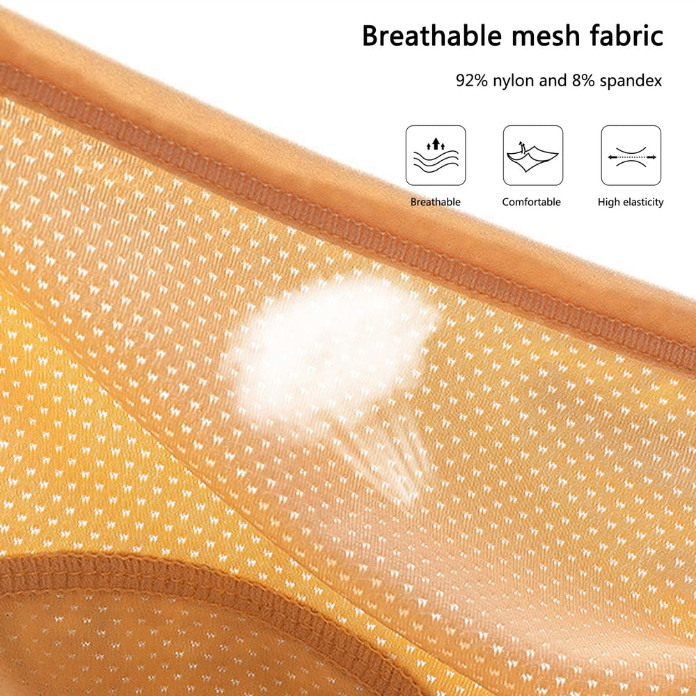 ZJHTK mesh material close-up, breathable fabric keeps you cool all day.