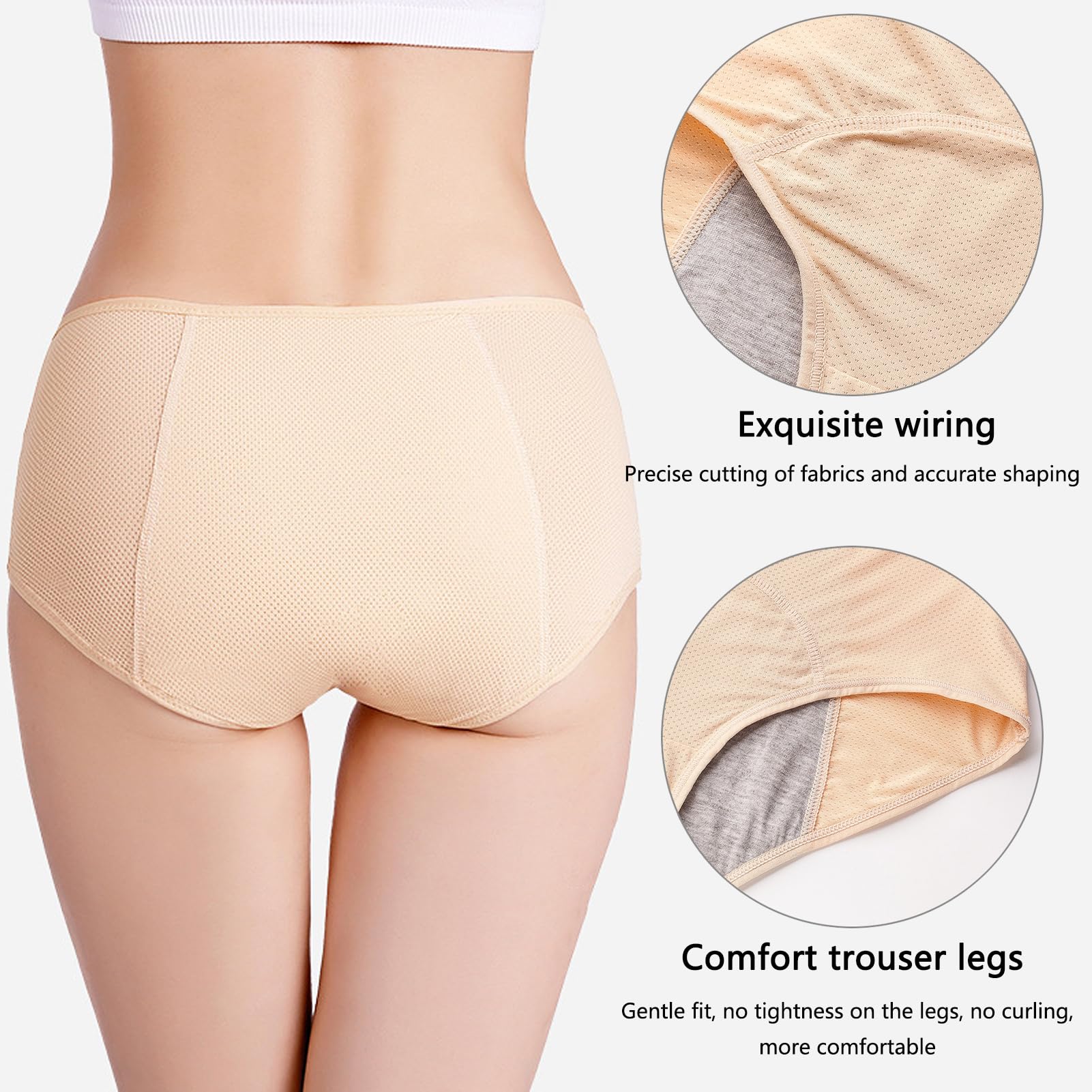 ZJHTK high-elastic waistband prevents ride-up during movement.
