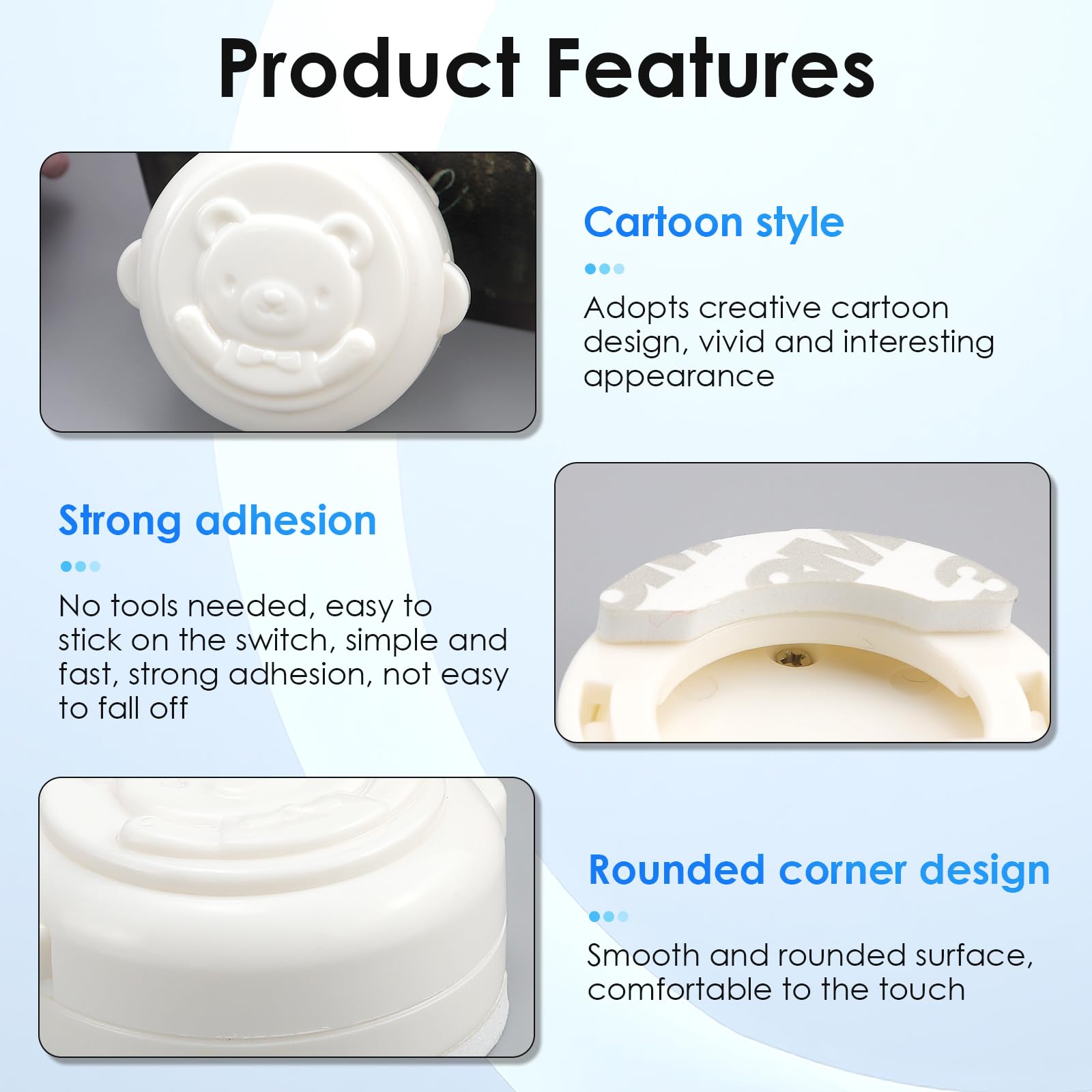 ZJIVQO car control button protection cover prevents unintended presses