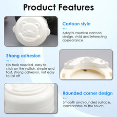 ZJIVQO car control button protection cover prevents unintended presses