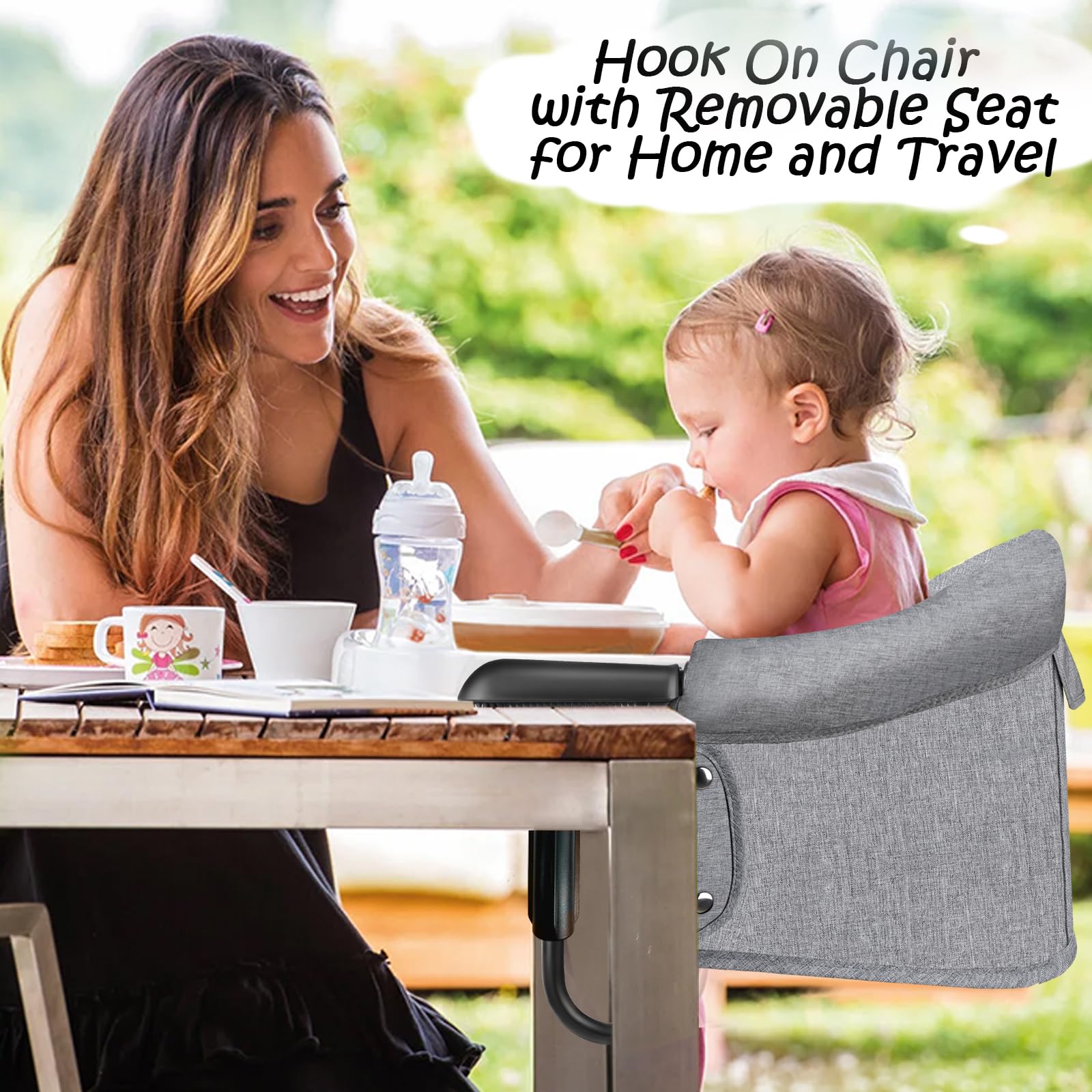 ZJNBMTFY folding fast table chair storage shows portable design for travel