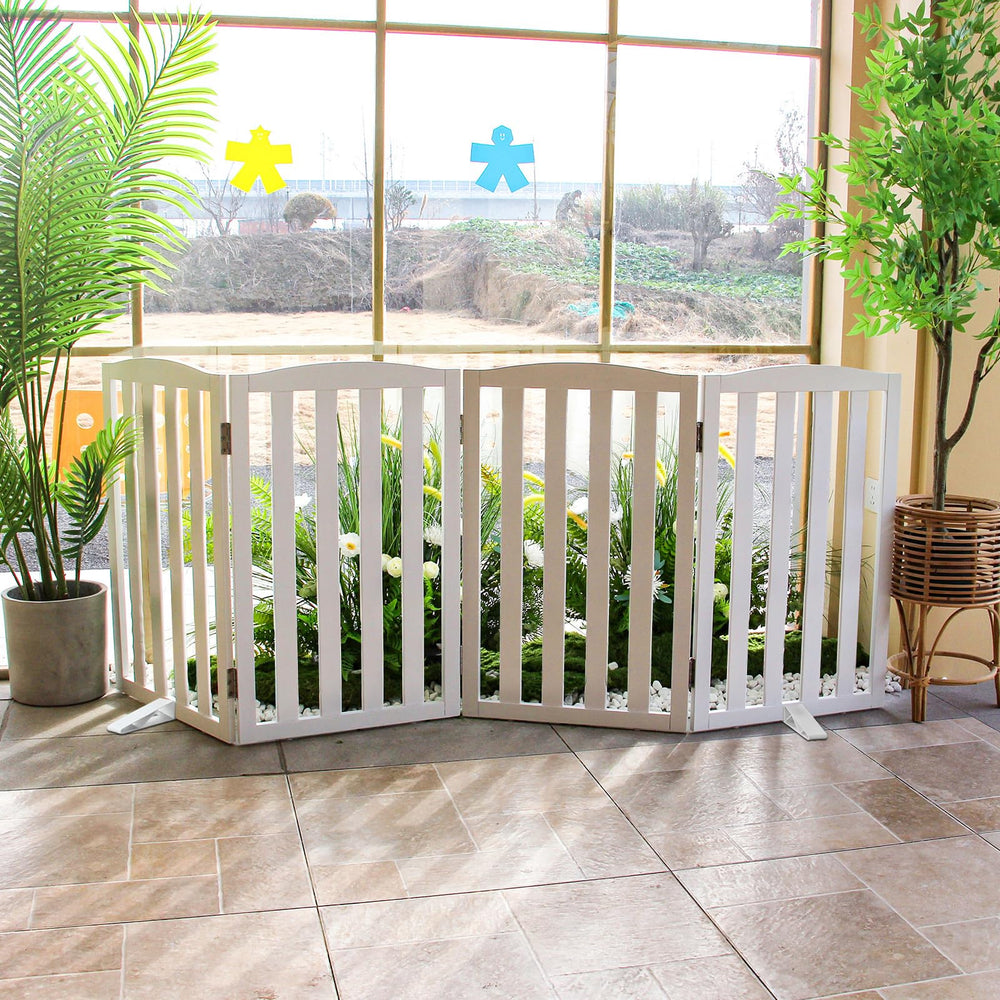 ZJSF anti-slip feet protect floors while containing pets.