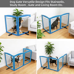 ZJSF blue doorway barrier with non-slip feet for floor protection