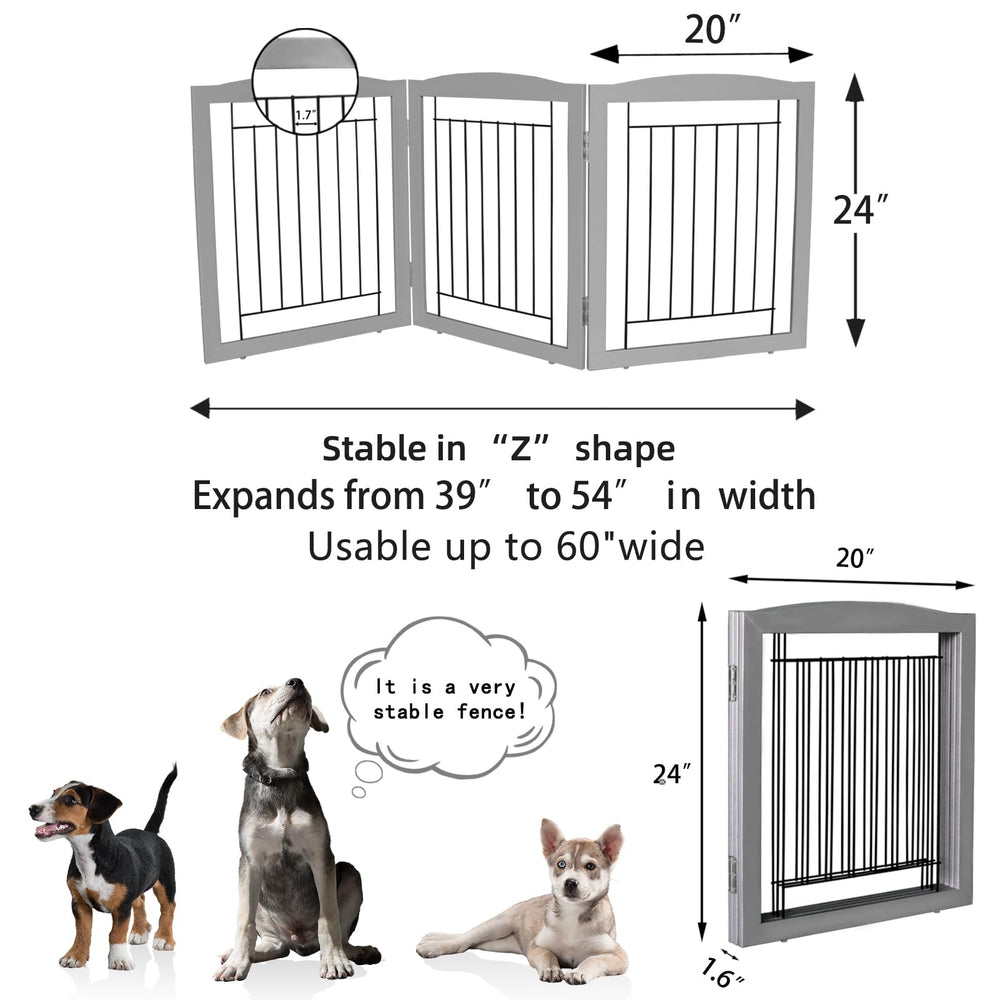 ZJSF gate used in a hallway to guide pet movement safely.
