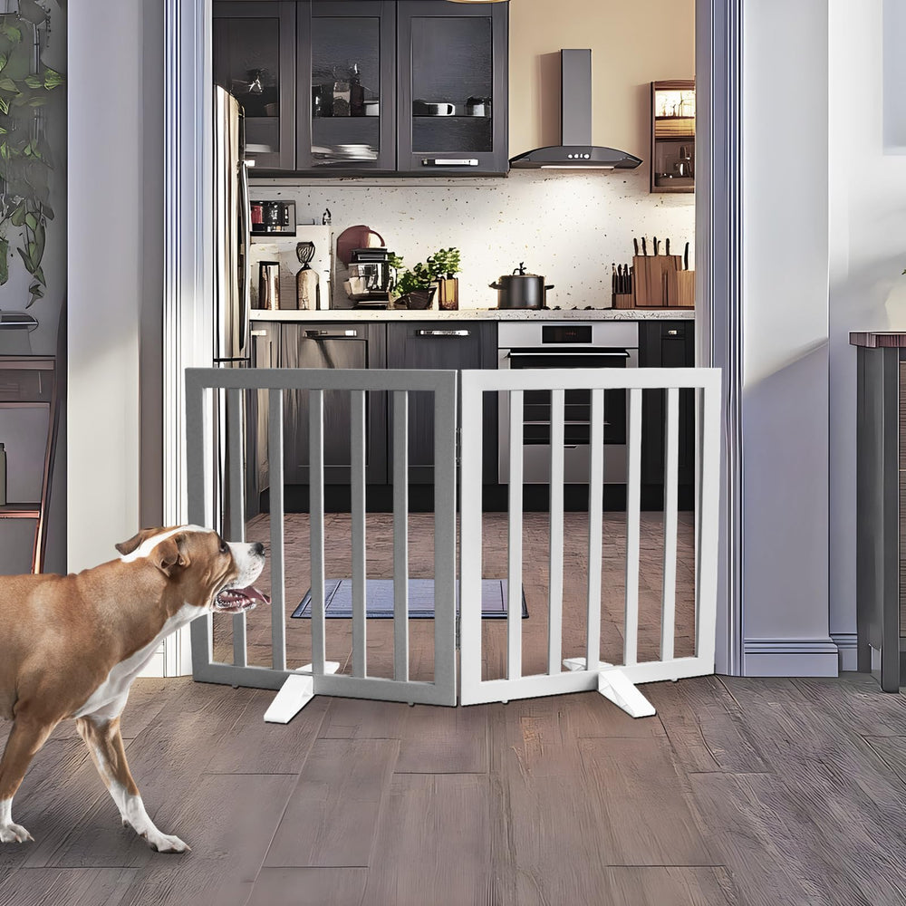 Foldable wide Z-shape design enables easy hallway expansion and stair access.
