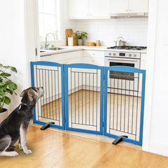 ZJSF foldable three-panel design demonstrates versatile doorway coverage.