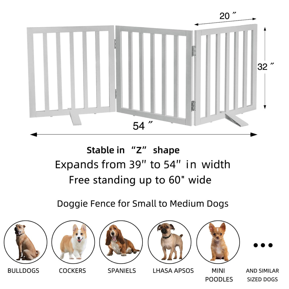 ZJSF gate features non-slip feet to protect floors during use.
