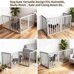 ZJSF open gate spans wide hallways up to 80 inches.