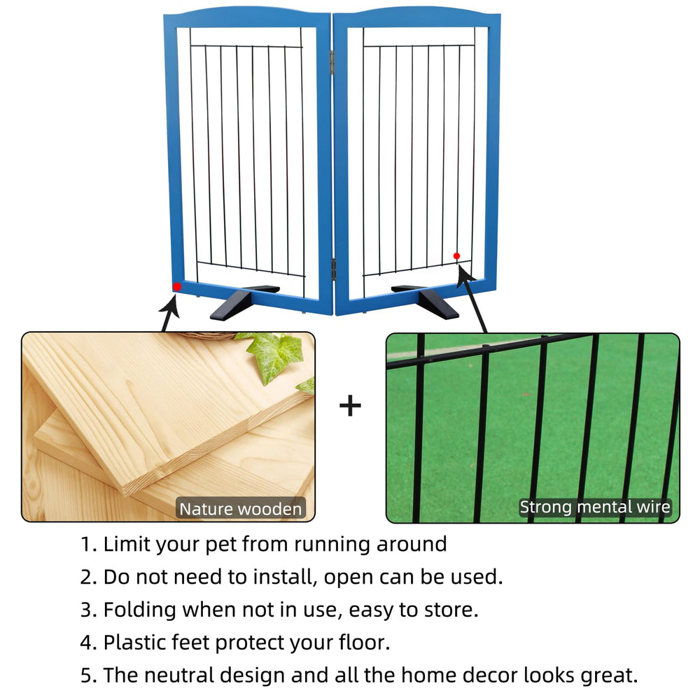 ZJSF wood dog gate hinge design emphasizes durability