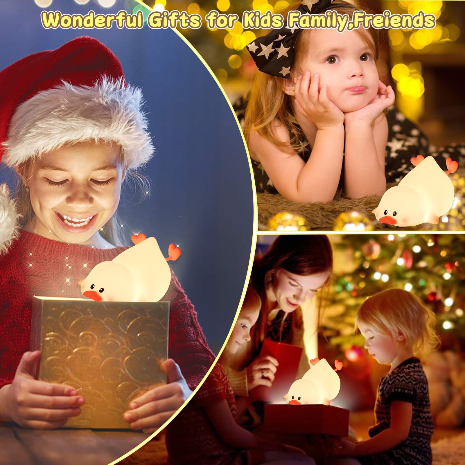 ZKLiLi compact duck light, perfect for travel and cuddling.