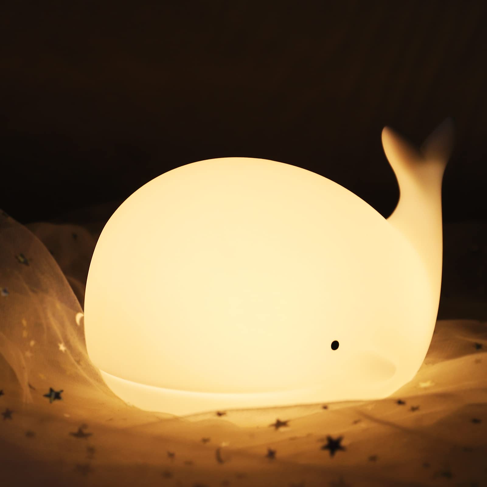 ZKLiLi whale night light makes a thoughtful kid gift.