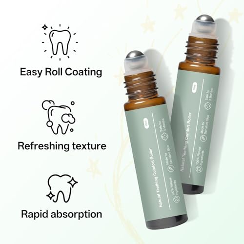 ZL7QHSE Teething Roller travel-friendly bottle fits in bags.